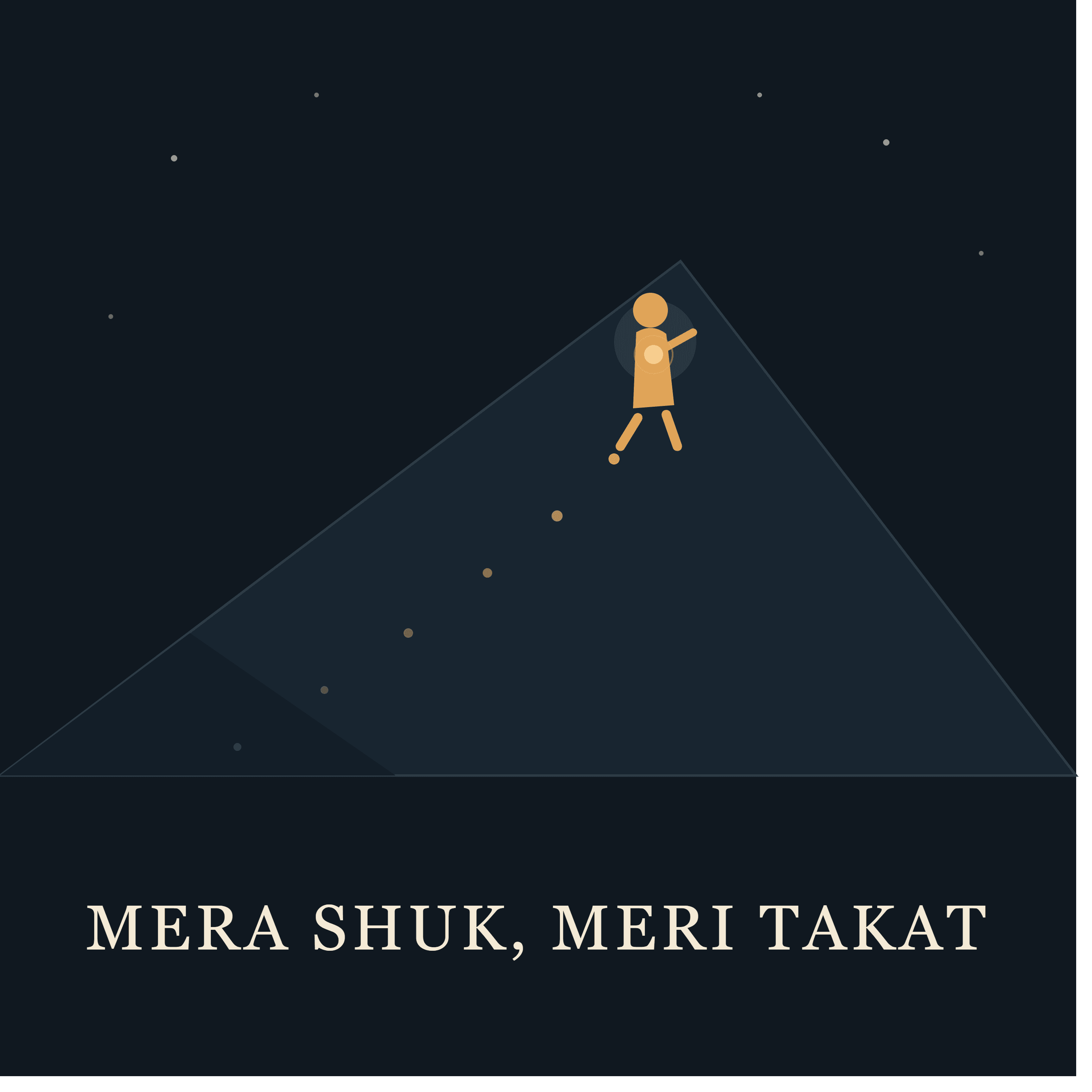 Mera Shuk, Meri Takat (Hindi) — artwork