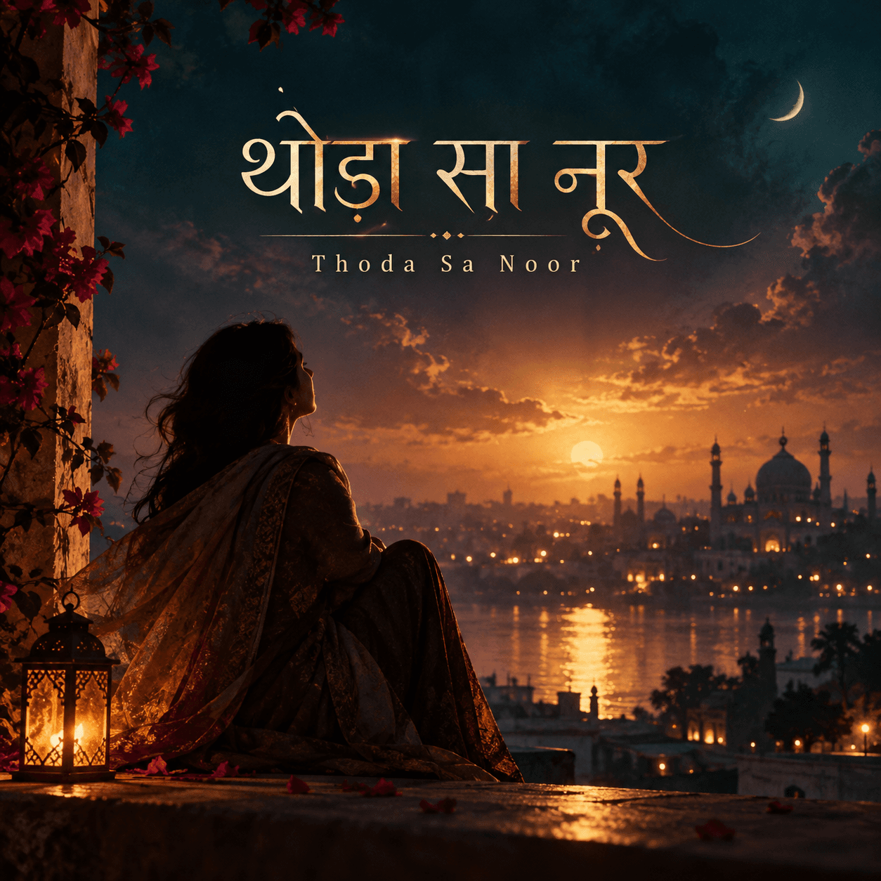 Thoda Sa Noor Baat Dae (Hindi) — artwork