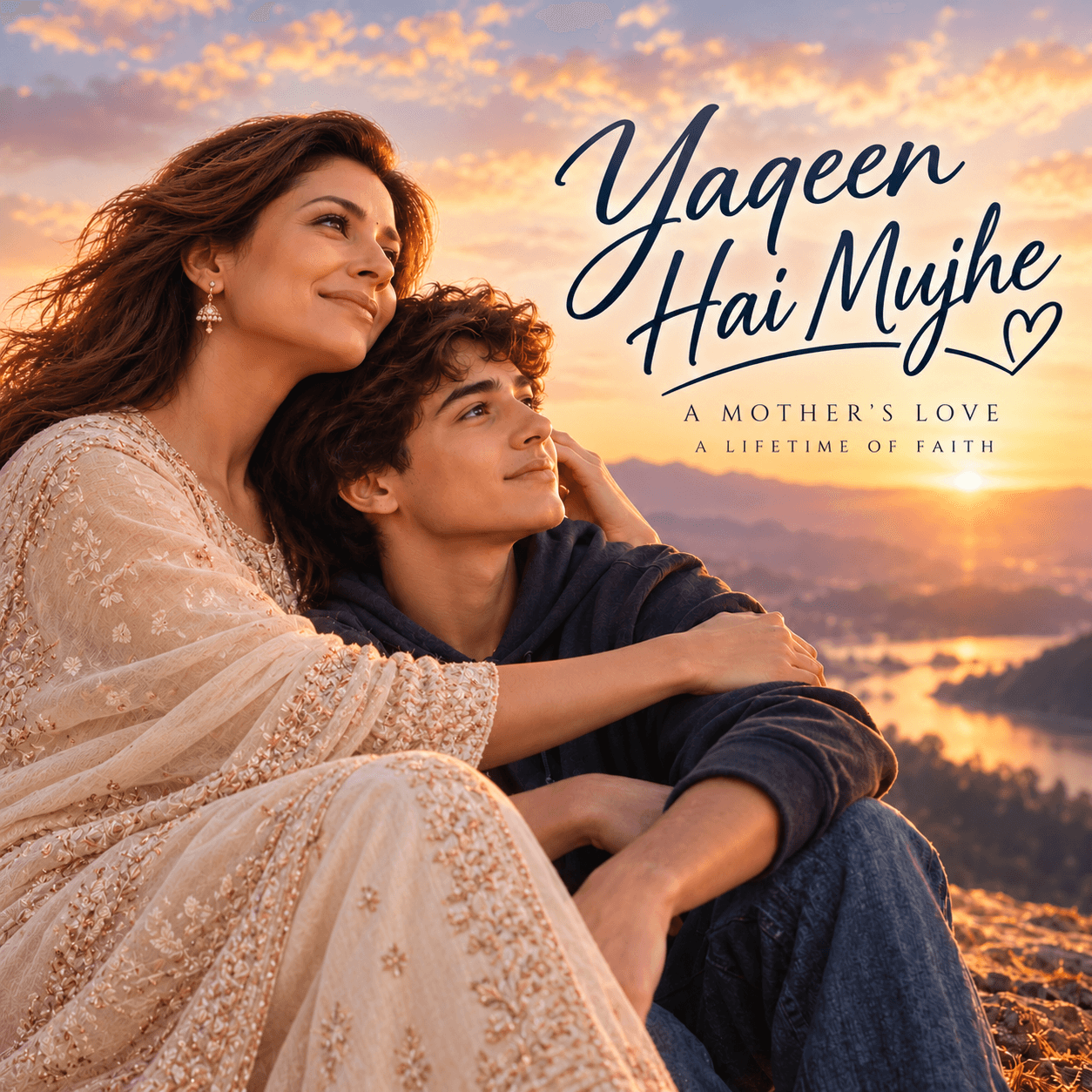 Tum par yaqeen hai mujhe (I believe - A mother's love)  - Hindi artwork